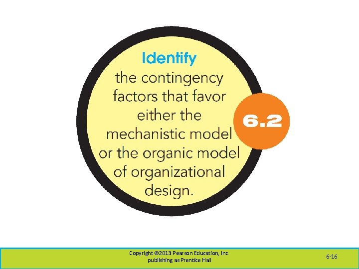 Copyright © 2013 Pearson Education, Inc. publishing as Prentice Hall 6 -16 
