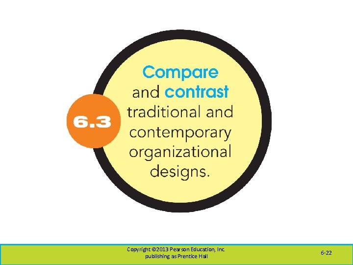 Copyright © 2013 Pearson Education, Inc. publishing as Prentice Hall 6 -22 