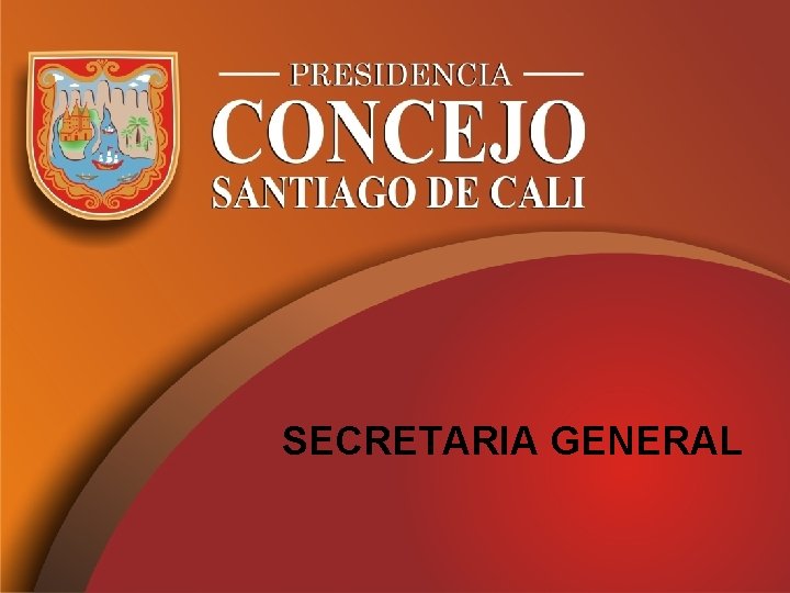 SECRETARIA GENERAL 