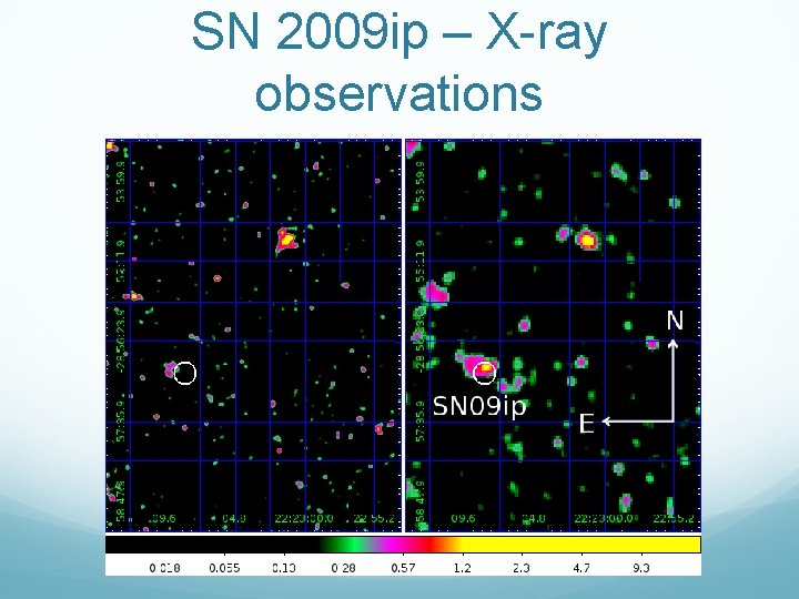 SN 2009 ip – X-ray observations 