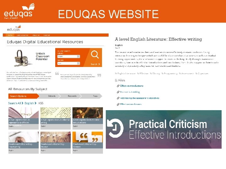 EDUQAS WEBSITE 