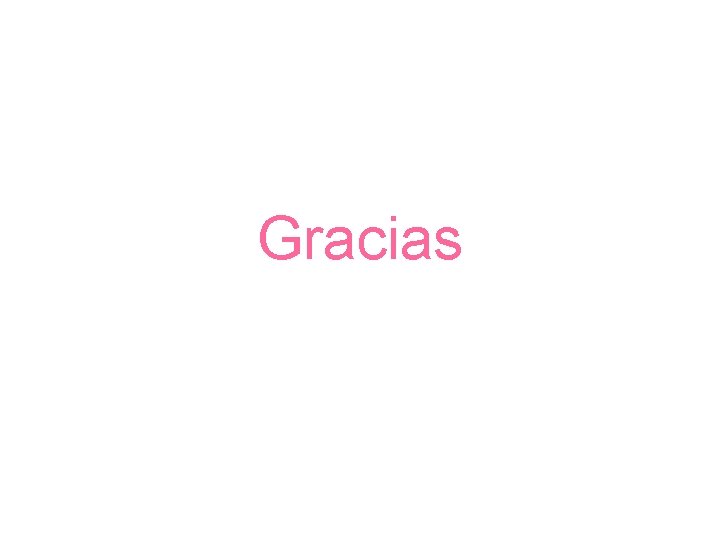 Gracias 