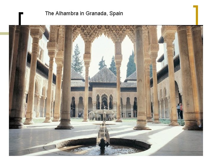 The Alhambra in Granada, Spain 
