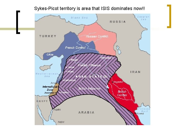 Sykes-Picot territory is area that ISIS dominates now!! 