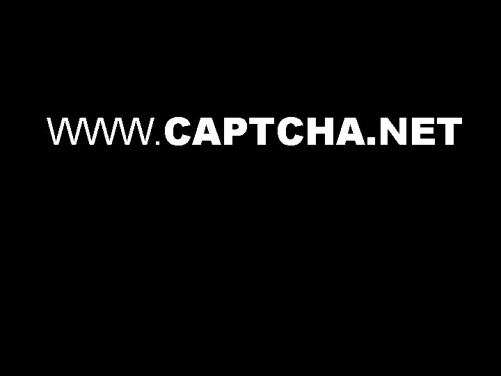 WWW. CAPTCHA. NET 