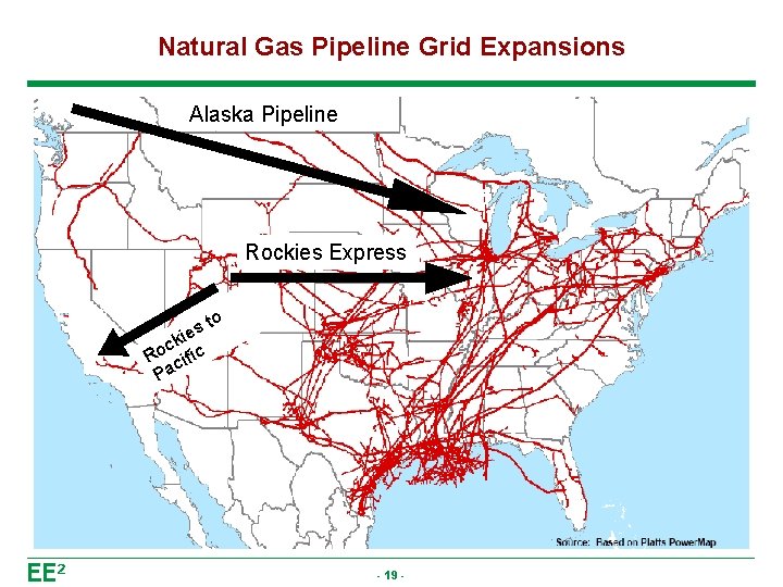 Natural Gas Pipeline Grid Expansions Alaska Pipeline Rockies Express o st e i ck