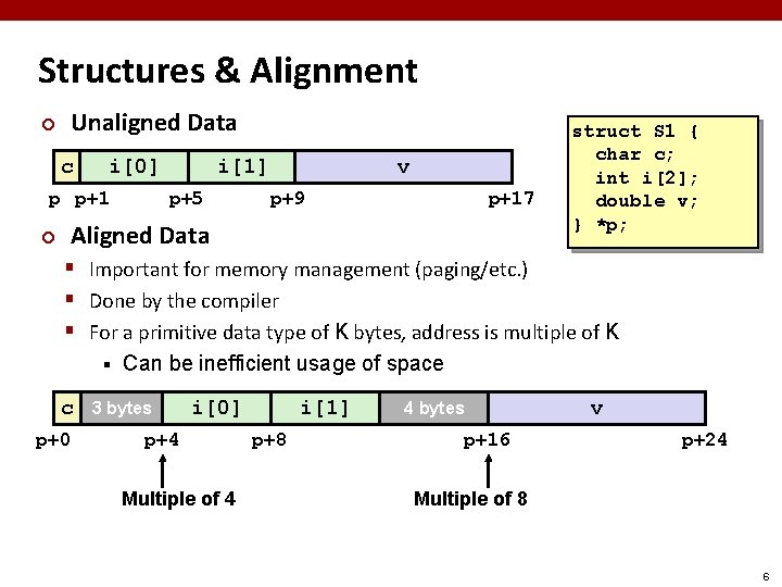MachineLevel Programming V Advanced Topics Andrew Case Slides