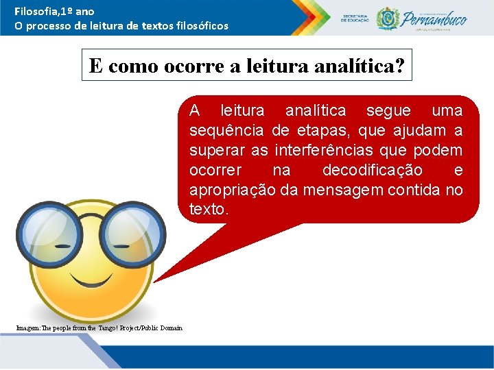 Filosofia, 1º ano O processo de leitura de textos filosóficos E como ocorre a