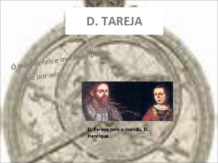 D. TAREJA , s o i r é p e im d ó v