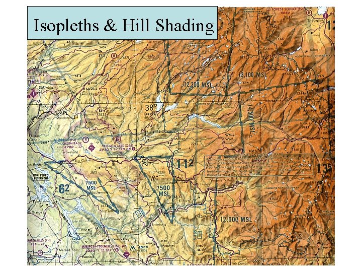 Isopleths & Hill Shading 