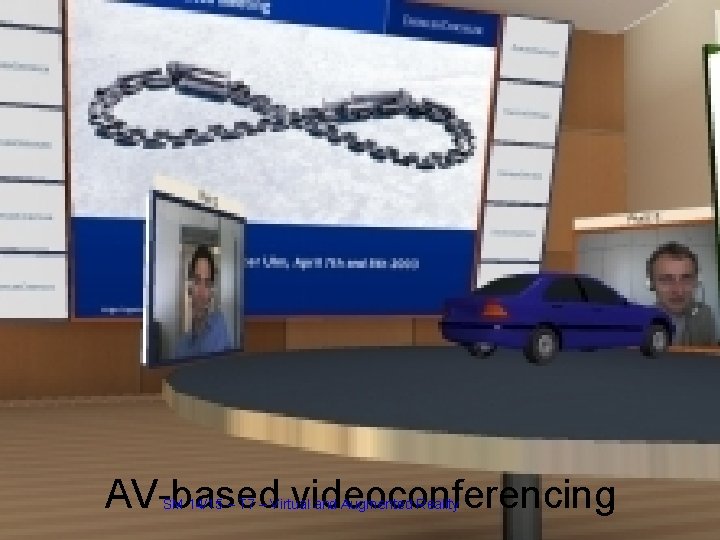 AV-based videoconferencing SM 14/15 – T 7 – Virtual and Augmented Reality 