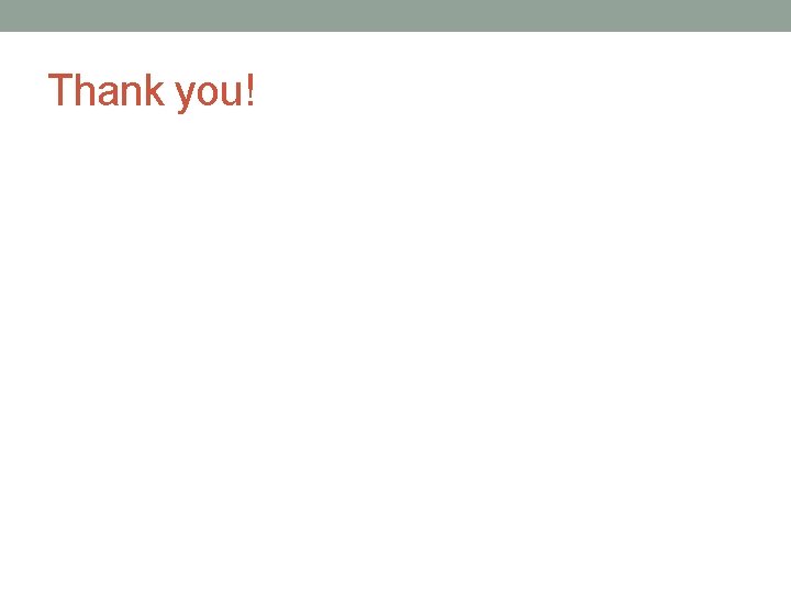 Thank you! 