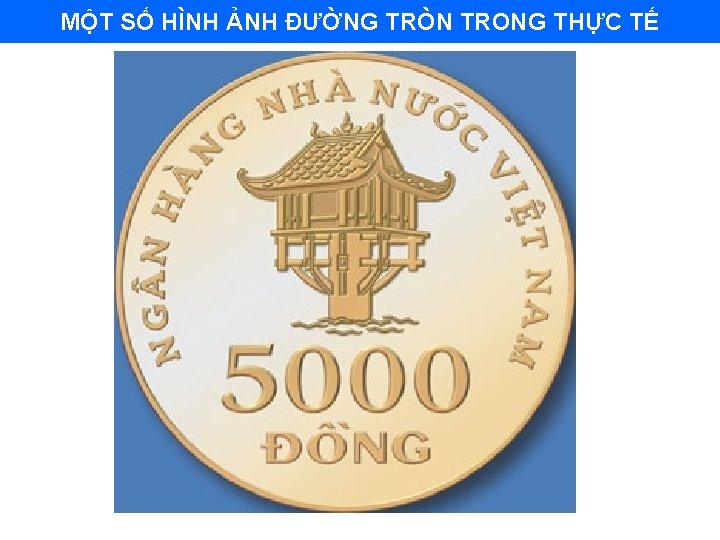 MỘT SỐ HÌNH ẢNH ĐƯỜNG TRÒN TRONG THỰC TẾ 