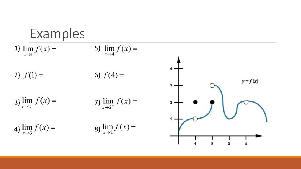 Examples 1) 5) 2) 6) 3) 7) 4) 8) 