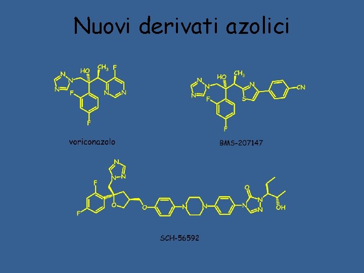 Nuovi derivati azolici Nuovi derivati azolici