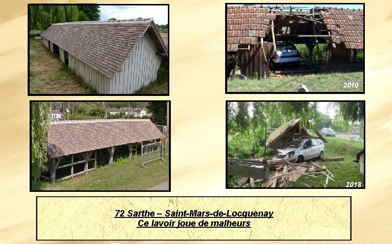 2010 2018 72 Sarthe – Saint-Mars-de-Locquenay Ce lavoir joue de malheurs 