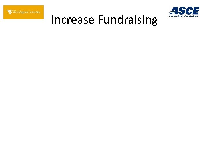 Increase Fundraising 