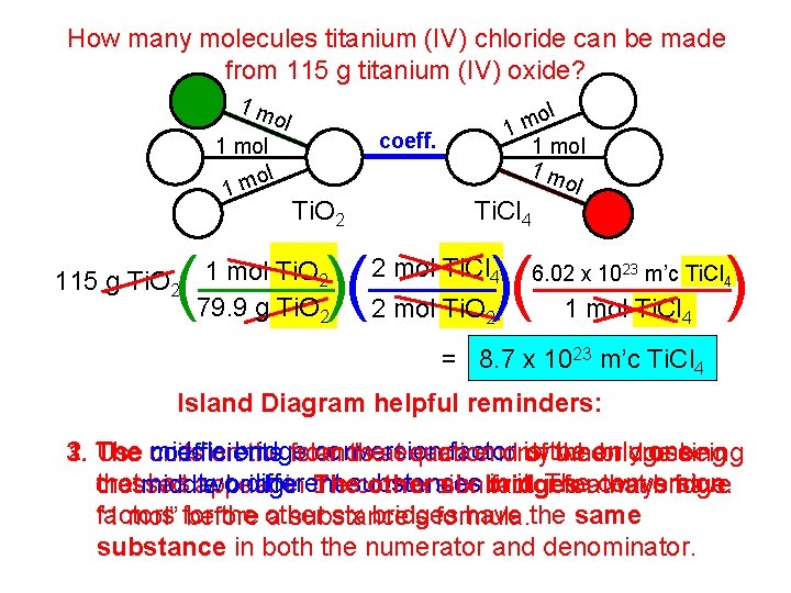 How many molecules titanium (IV) chloride can be made from 115 g titanium (IV) How many molecules titanium (IV) chloride can be made from 115 g titanium (IV)