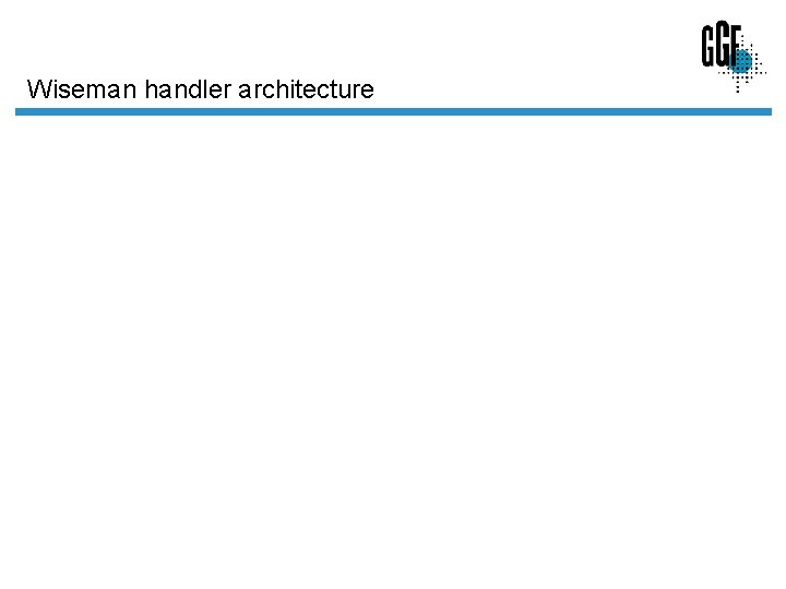 Wiseman handler architecture 