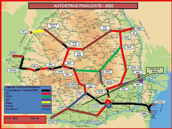  AUTOSTRAZI FINALIZATE - 2020 Suplacu de Barcau Targu Neamt Ungheni Bors Iasi Pascani