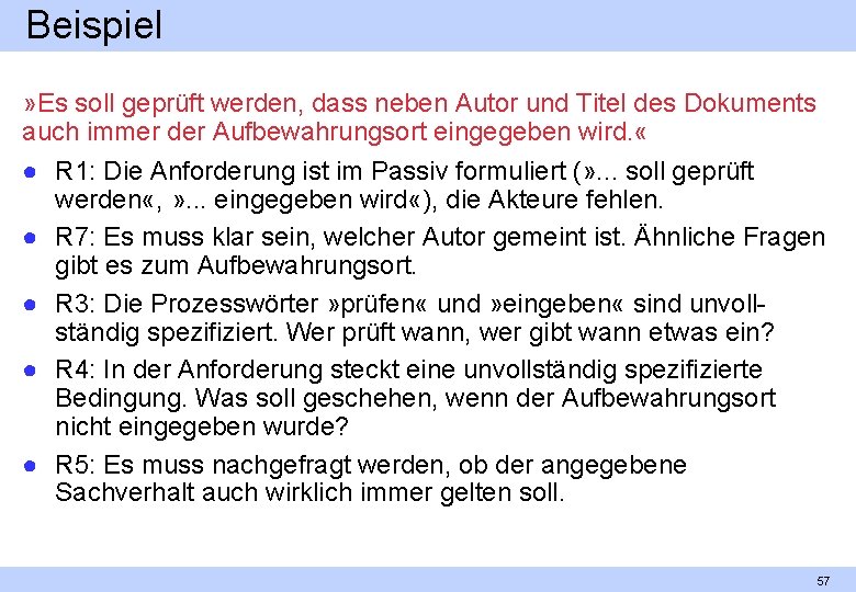Beispiel » Es soll geprüft werden, dass neben Autor und Titel des Dokuments auch