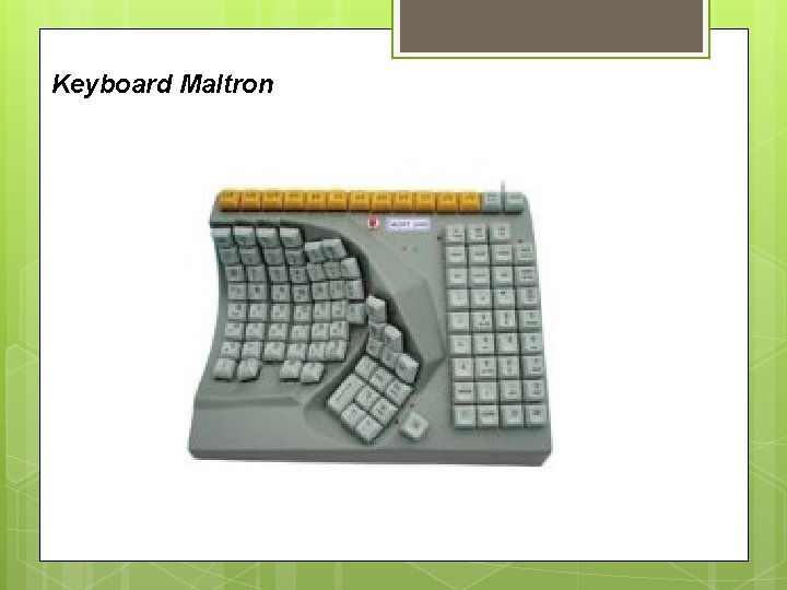 Keyboard Maltron 