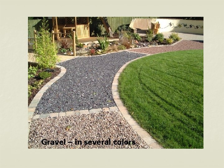 Gravel – in several colors 