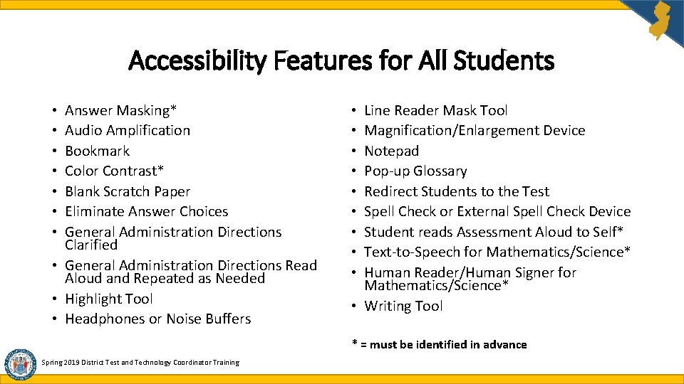 Accessibility Features for All Students Answer Masking* Audio Amplification Bookmark Color Contrast* Blank Scratch Accessibility Features for All Students Answer Masking* Audio Amplification Bookmark Color Contrast* Blank Scratch