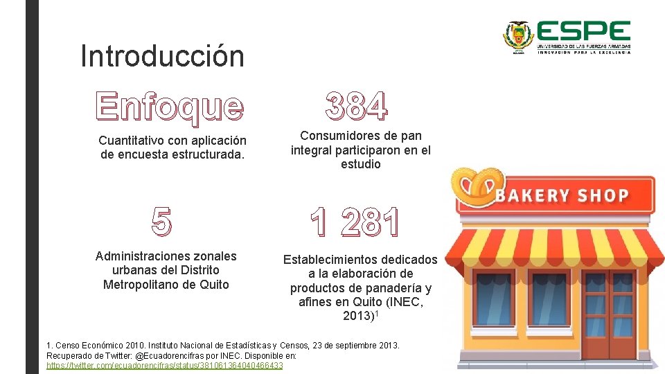 Introducción Enfoque Cuantitativo con aplicación de encuesta estructurada. 5 Administraciones zonales urbanas del Distrito