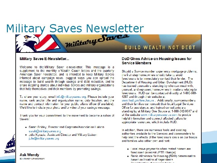 Military Saves Newsletter 30 