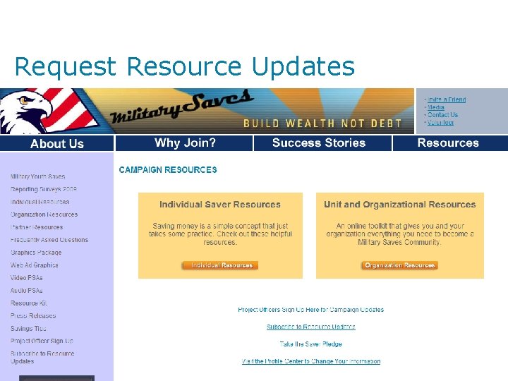 Request Resource Updates 62 