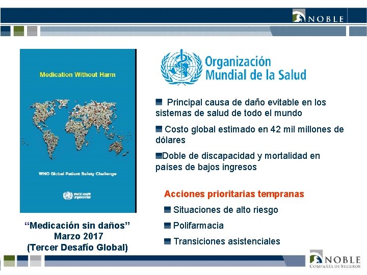 Principal causa de daño evitable en los sistemas de salud de todo el Principal causa de daño evitable en los sistemas de salud de todo el