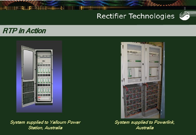 Specialists in DC Power About us Rectifier Technologies