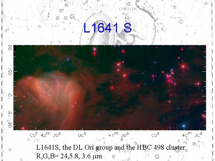 L 1641 S L 1641 S, the DL Ori group and the HBC 498