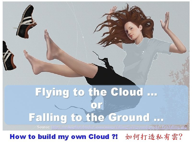 Flying to the Cloud. . . or Falling to the Ground. . . Source: