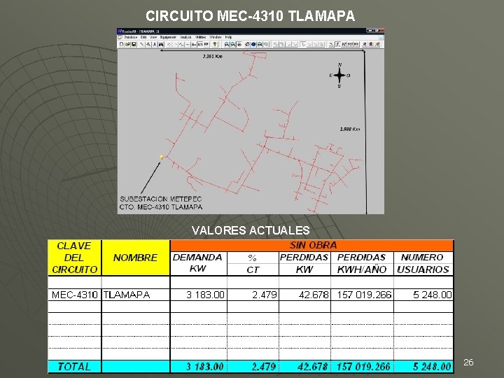 CIRCUITO MEC-4310 TLAMAPA VALORES ACTUALES 26 