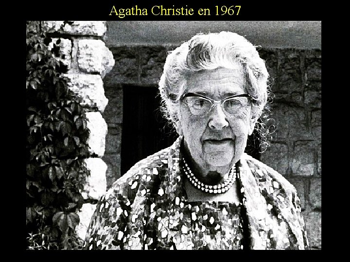 Agatha Christie en 1967 