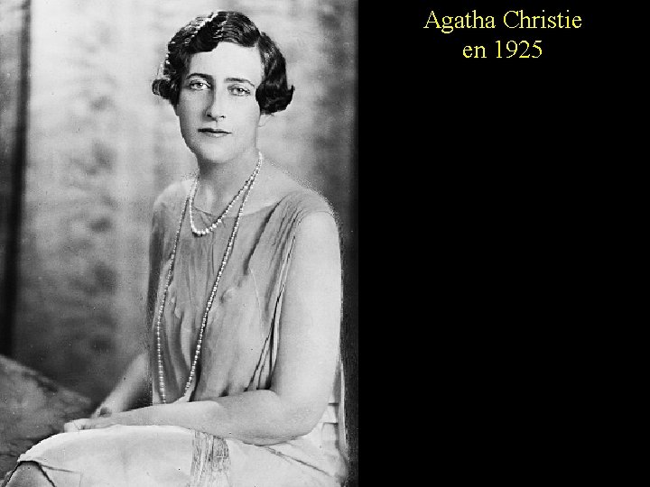 Agatha Christie en 1925 