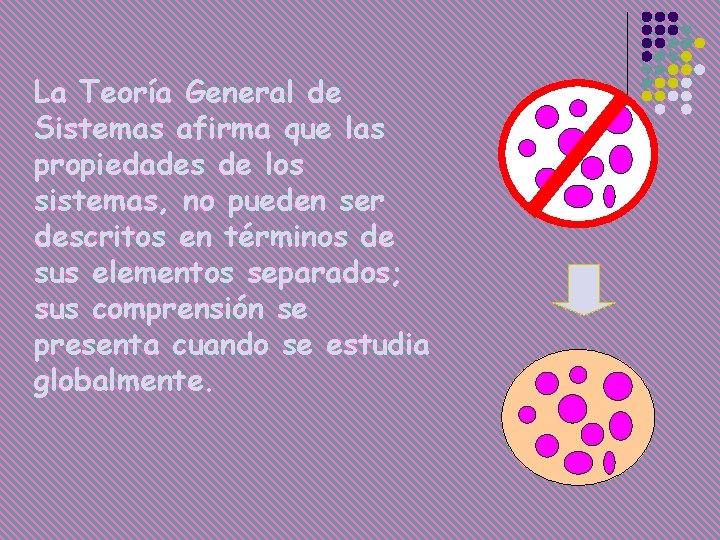 La Teoría General de Sistemas afirma que las propiedades de los sistemas, no pueden