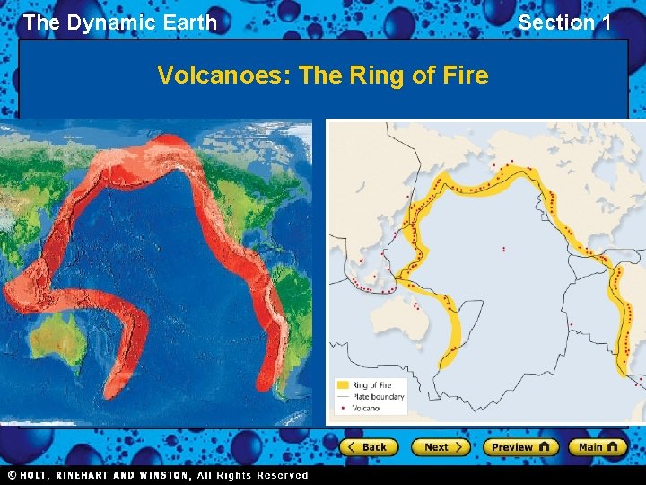 The Dynamic Earth Volcanoes: The Ring of Fire Section 1 