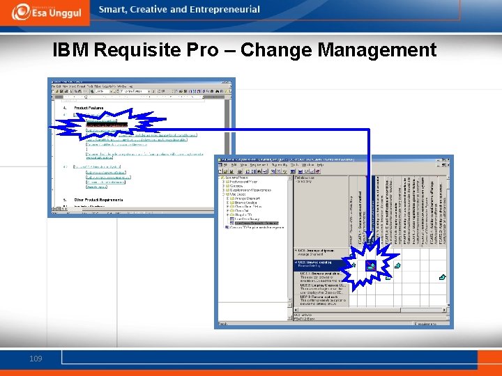 IBM Requisite Pro – Change Management 109 