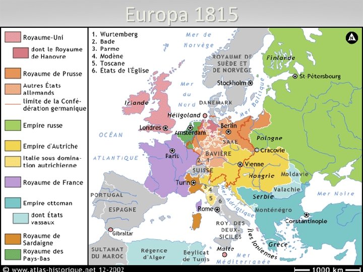 Europa 1815 • 