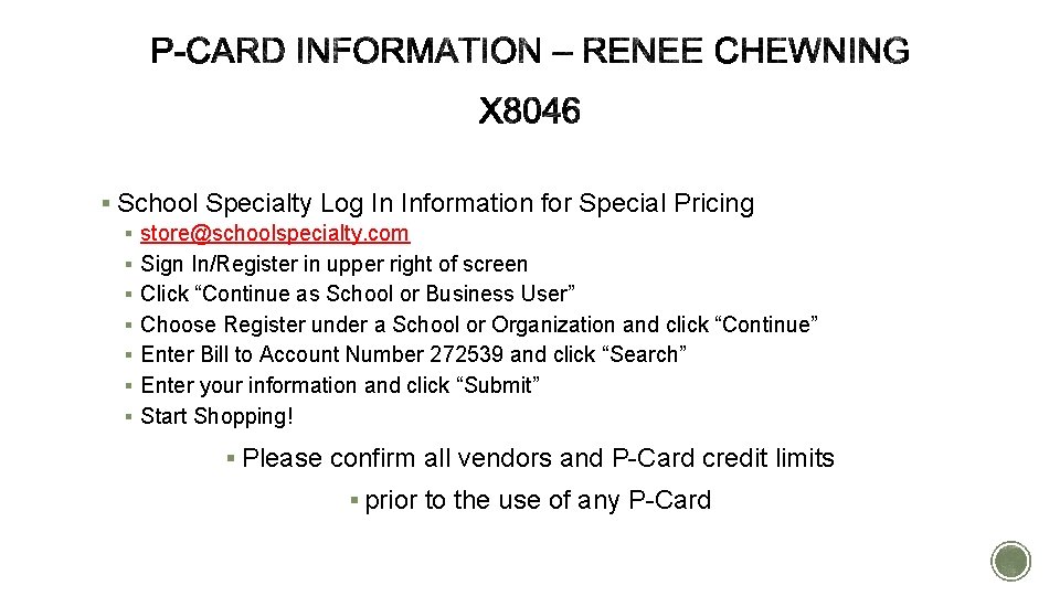 § School Specialty Log In Information for Special Pricing § store@schoolspecialty. com § Sign § School Specialty Log In Information for Special Pricing § store@schoolspecialty. com § Sign