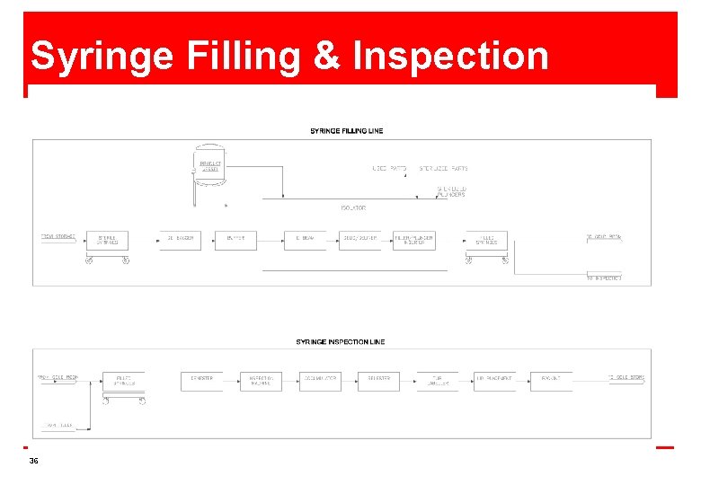 Syringe Filling & Inspection 36 