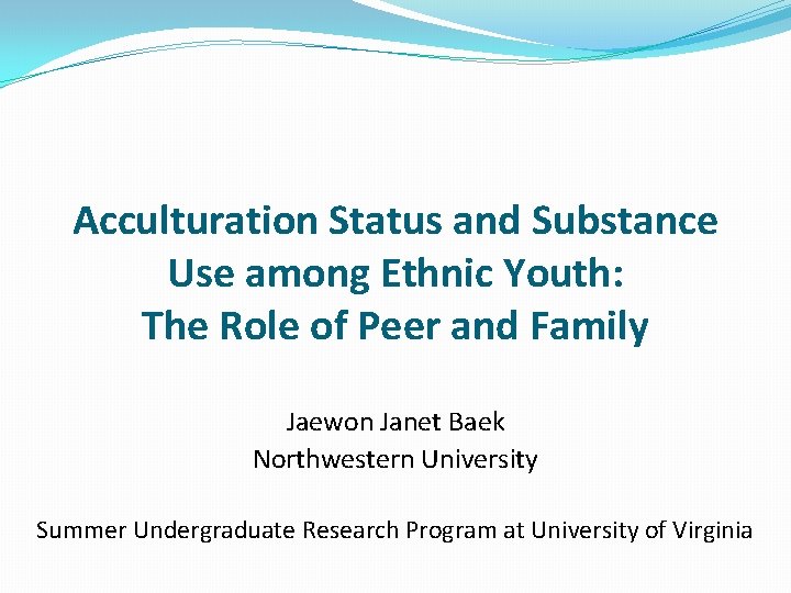 Acculturation Status and Substance Use among Ethnic Youth: The Role of Peer and Family