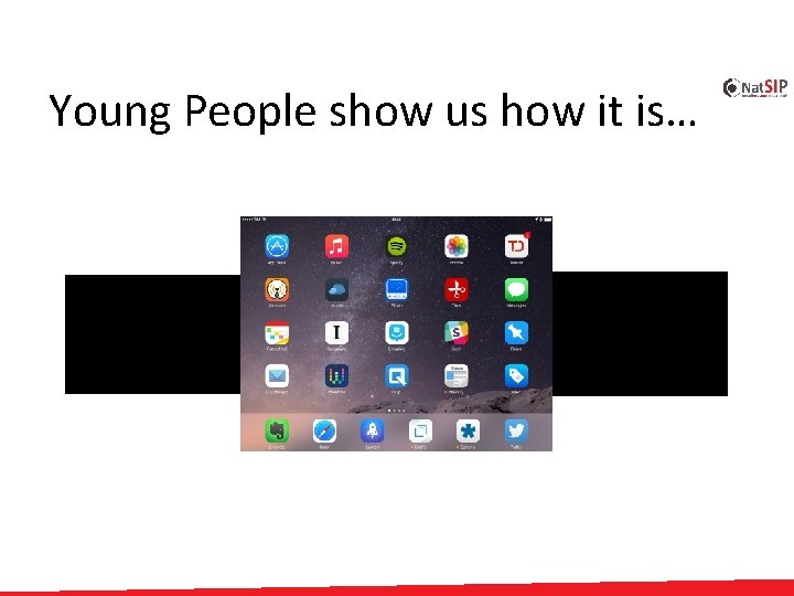 Young People show us how it is… 