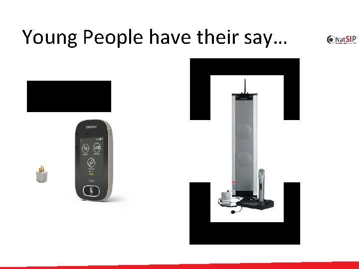 Young People have their say… 