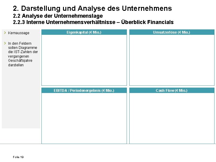 2. Darstellung und Analyse des Unternehmens 2. 2 Analyse der Unternehmenslage 2. 2. 3