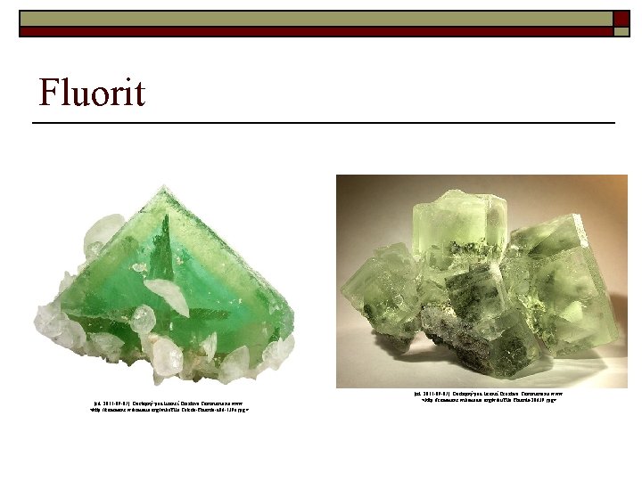 Fluorit [cit. 2011 -09 -07]. Dostupný pod licencí Creative Commons na www: <http: //commons.