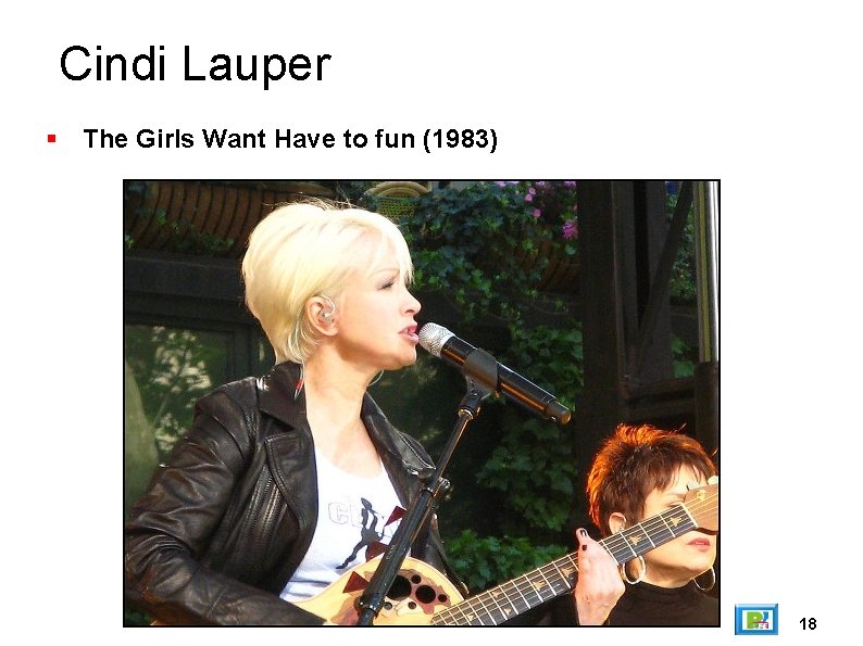 Cindi Lauper The Girls Want Have to fun (1983) 18 